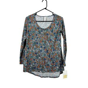 LuLaRoe Women's Grey Long Sleeve Top